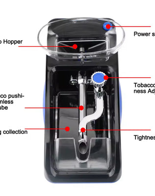 Electric Automatic Cigarette Roller & Injector