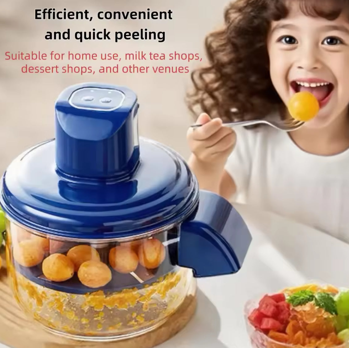 Rechargeable Electric Peeler for Fruits and Vegetables