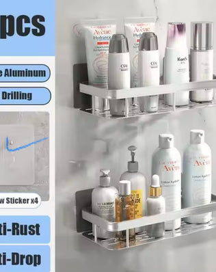 Bathroom Shelf for Shower & Toilet Storage