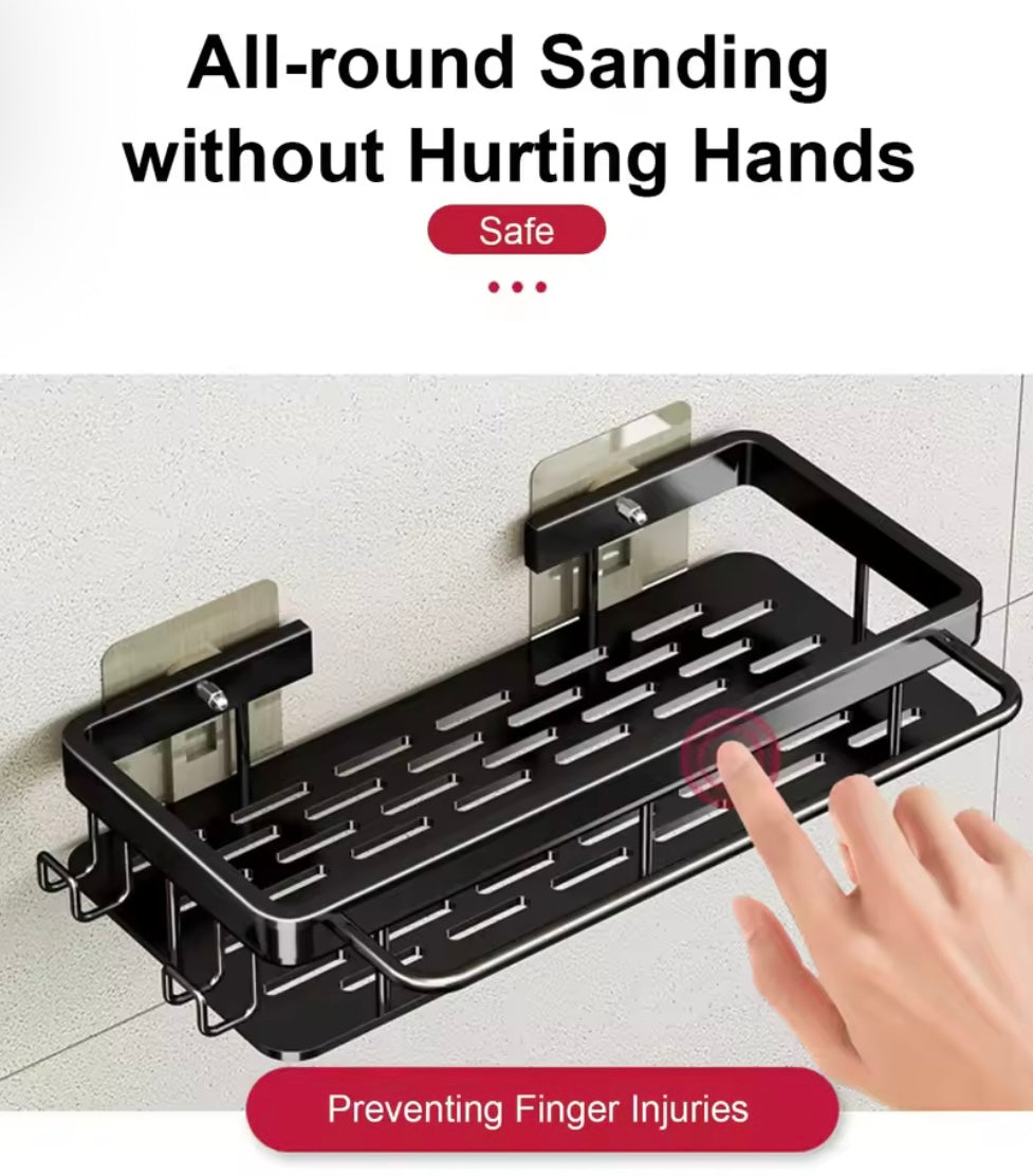 Bathroom Shelf for Shower & Toilet Storage